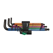 Wera 950-9 Spkl Sm N Renkli Topbaş Alyan Set 05022089001 N11.7976