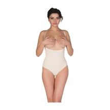 Form Angel Kadın Gögüs Altı Çıtçıtlı Body Korse 5021 Ten