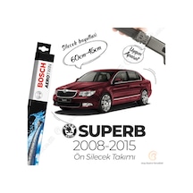 Skoda Superb Muz Silecek Takımı 2008-2015 Bosch Aerotwin