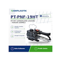 Abkplastik PT-PNF-19HT 16x16 Havalı PP Pet Yüksek Germeli Çember Germe Makinesi