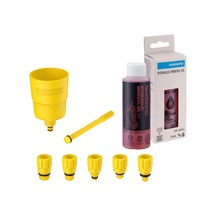 Shimano Hidrolik Mineral Yağ Seti 5 Uçlu Ezmtb Hunili 100ml Sarı