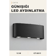 Cata Günışığı Aplik, Siyah Renk