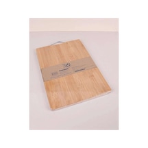 Bambu Metal Saplı Ekmek Kesme Tahtası22x32 Belirtilmemiş