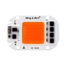 Tr Tam Spektrumlu Led Cob Çip Topraksız Tarım Bitki Büyütme 50w 220v Genel