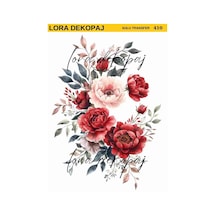 Lora Dekopaj Sulu Transfer Kağıdı - 410 25x35 Cm