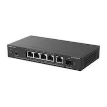Ruijie-reyee Rg-es206mg-p 6 Port 10-100-1000mbps Multi-gigabit Yönetilebilir Switch 4port Poe+70w K