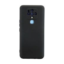 Tecno Camon 16 Uyumlu Kılıf Nano İçi Kadife Silikon - Siyah
