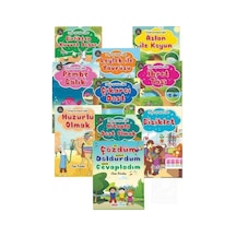Çocuklar İçin Hikayelerle Değerler Eğitimi Seti - 10 Kitap Takım - Cuma Karakoç - Aksa Çocuk