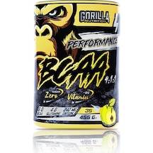 Gorilla Nutrition Performance Bcaa 4:1:1 - 455 G Yeşil Elma A...
