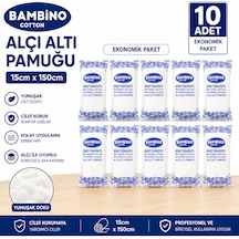 Bambino Alçı Altı Pamuğu 15 Cm 150 Cm 10 Adet
