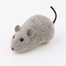 Gri Kurmalı Kedi Oyuncağı Hareketli Fare Şeklinde Peluş Oyuncak Kediler İçin Etkileşimli, Dayanıklı Ve Av İçgüdüsünü Tetikleyen Eğlenceli Egzersiz Oyuncağı