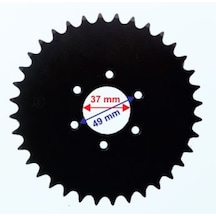 Arka Dişli 428-36T Iç 37 Mm 6 Delikli Ind Öm Hedge