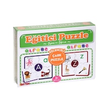 7197 Dıytoy Çark Puzzle   Alfabe