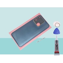 Tecno Spark 8t Mavi Arka Kapak Batarya Kapağı Pil Kapağı Yapışkan Ve Sökme Aparatıyla Beraber Full Set Mavi