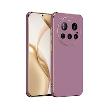 Mi 15 Ultra Kılıf Volet Silikon - Mor İtdark43858
