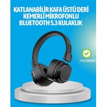 Ceylan Adam Deep Bass Destekli Kablosuz Katlanabilir Kulak Üstü Kulaklık