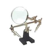 Mannesmann 572 Büyüteç ve Kıskaçlı Mini Çalışma   Standı