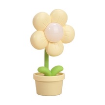 Metabagua Mini Çiçek Gece Lambası 3vzjff Mor - Sarı