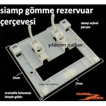 Siamp Gömme Rezervuar Buton Çerçevesi İç Takım Basma Düğme Çerçev