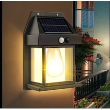 Güneş Enerjili Bahçe Led Ampul Hareket Sensörlü Bahçe Led Su Geç