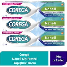 Corega Süper Protez Yapıştırıcı Krem 3 x 40 G Corega Süper Protez Yapıştırıcı Krem 3 x 40 G