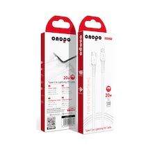 Type-c To Lightning Pd 20w Hızlı Şarj Ve Data Kablosu 100cm - P4