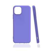 Zore İphone 13 Pro Max Uyumlu Nvth Biye Silikon-lila