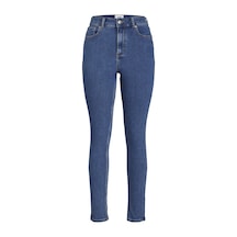 Jack & Jones Kadın Skinny Fit Jean - Vienna - 12203792 Medium Blue Denim Çok Renkli