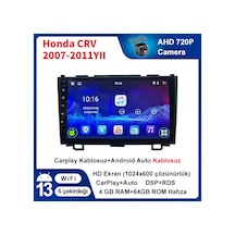 Honda-crv-2007-2011yıl Carplay 9inç 4/64gb Multimedya