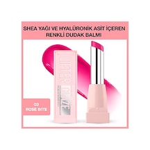 2 Adet Maybelline New York Lifter Glaze Renkli Dudak Balmı 03-rose Bit