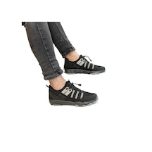 M.p 2318 Siyah Fuspetli Kaymaz Aqua Spor Ayakkabı Siyah