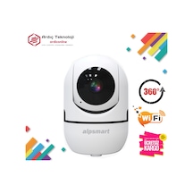 Alpsmart As-680 2Mp Wifi Ip Kamera | Bebek Kamerası | 360 Derece