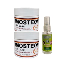 Imosteon Etkili Rahatlatıcı Masaj Ve Bakım Kremi 150 Ml X 2 Ad+çörek Otu Yağı İle 30 Ml
