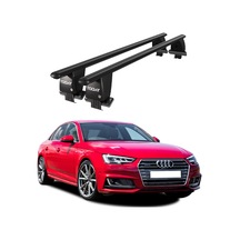 Royal Audi A4 2015-2019 Uyumlu Siyah Kilitli Ara Atkı Port Bagaj Tavan Barı