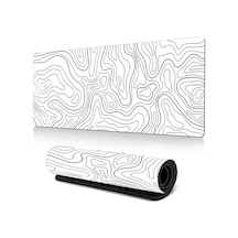Cbtx 400 900 3mm Soyut Desen Büyük Mouse Pad Kaymaz Kauçuk Masaüstü Mat - Pattern-23