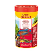 Sera Ganured Cichlid Balıkları İçin Etçil Ganür Yem 250 Ml