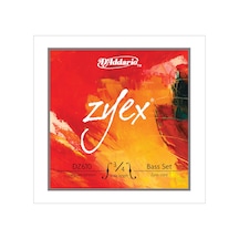 D'addario Dz610 Zyex Kontrabas Tel Seti 3/4 Modern Sentetik Çekirdek Pizzicato Ve Arco İçin Dengeli Yanıt Ve Güçlü Alt Frekanslar