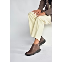 Fox Shoes V398553603 Kahverengi Hakiki Deri Kadın Bot Kahverengi-hakiki Deri