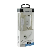 Akmes Oto Çakmak ve Micro Usb Kablo Araç Şarj Cihazı A-900