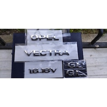 Opel Vectra 1.6 16v Bagaj Yazısı Vectra B Logo Gl Kapı Yazısı 1995 Uyumlu Vectra B Gl Set A Kalite