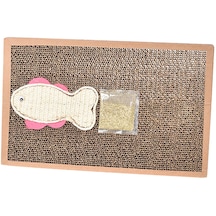 Homyl Kedi Tırmalama Pedi Tırma Tahtası Oluklu Mukavva Evcil