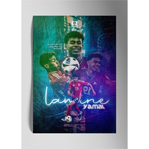 Metal Baskı Parlak Duvar Tablosu - Lamine Yamal