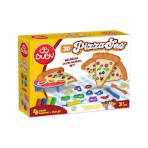 Bu-bu Oyun Hamuru Seti Pizza L Bubu-oh0011 Çok Renkli