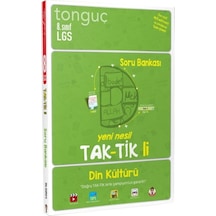 Tonguç Akademi 8. Sınıf Din Kültürü Ve Ahlak Bilgisi Taktikli