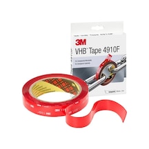 3M 4910F Vhb Çift Taraflı Bant Şeffaf 19 Mm X 3 Metre