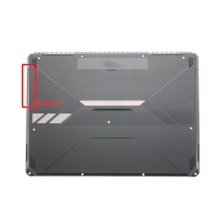Asus Uyumlu Tuf Gaming Fx505Dd-Bq121T Notebook Alt Kasa - Laptop Altkasa Versiyon 1