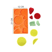 Limon Çilek Silikon Şeker Hamuru, Sabun, Mum Kalıp