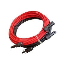 MC4 Başlikli Kablo Çift 1M - 6MM