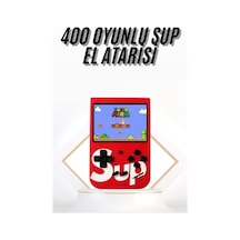 Çocuklara - 481 - Özel Tnabilir Sup El Atarisi 400 Oyunlu Nostaljik - Spt-gld - Oyun Konsolu