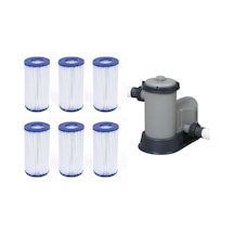 Bestway İntex Havuzlarla Uyumlu Devirdaim Motoru Filtre Seti 5678lt BW718
